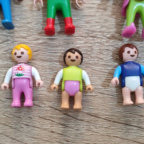 Playmobil figures used, set with fairy missing one wing