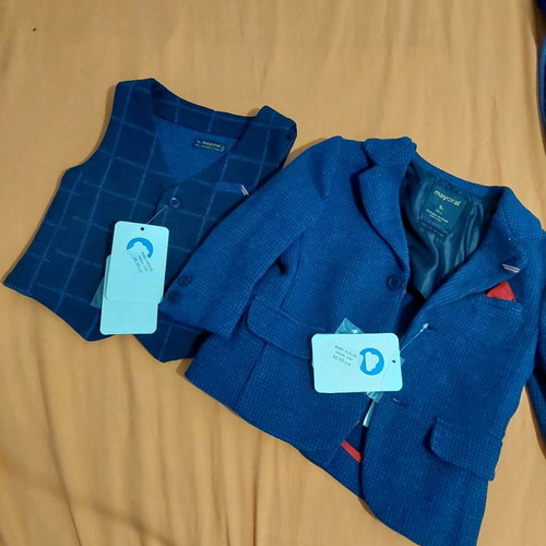 Mayoral jacket and vest new, size 9 months