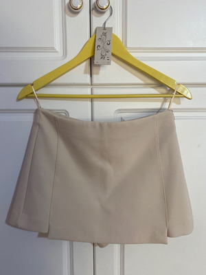 Zara skort beige like new, size S 36 8