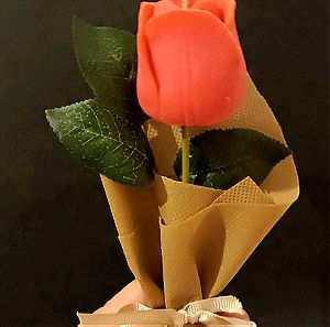 Αρωματικό διακοσμητικό κεράκι σόγιας τριαντάφυλλο