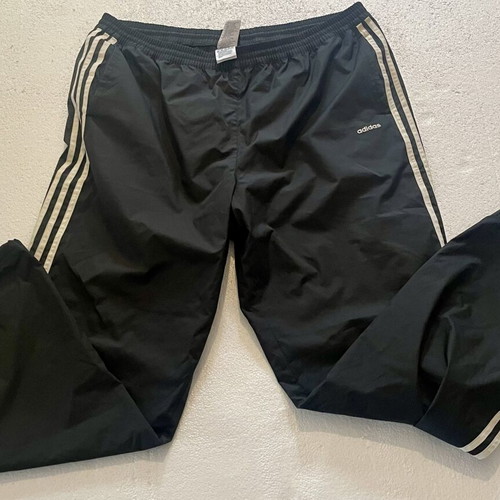 Adidas Vintage Windbreaker Track Pants like new, black, XXL
