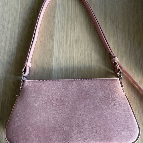 Zara women's shoulder bag pink like new