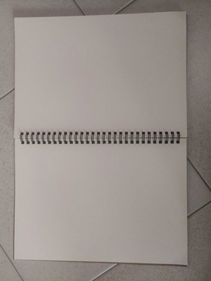 Painting pad new with hard paper
