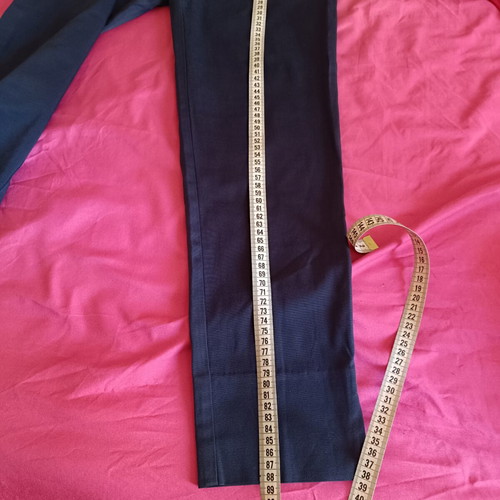 Lucifair Capri pants like new, size M 38 10, blue