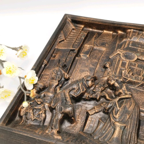 Vintage 3D painting The Eternal Bridegroom used, epoxy resin