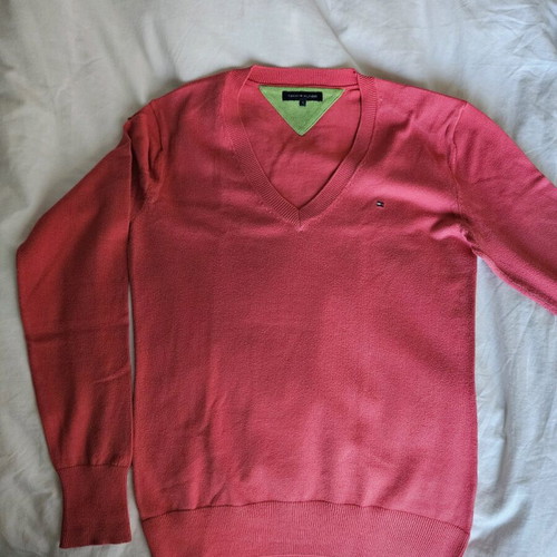 Tommy Hilfiger thin sweater small coral used