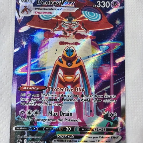 Deoxys Vmax Pokemon card