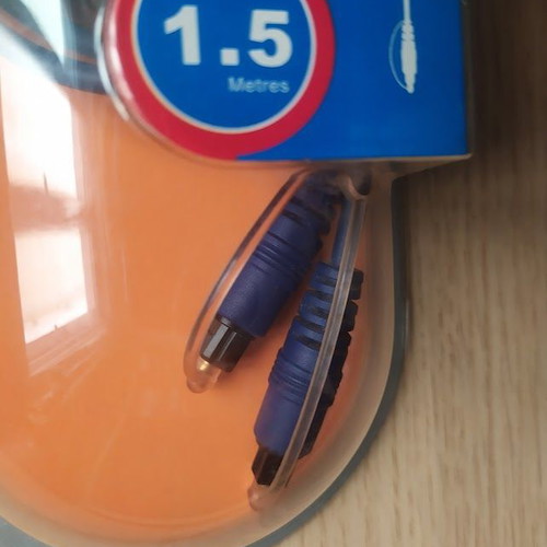 Prolink MDP4100-0150 optical fiber audio cable, 1.5 meters