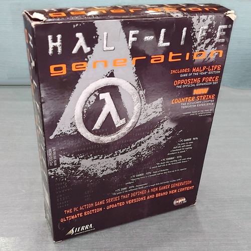PC Big Box Half-Life Generation used