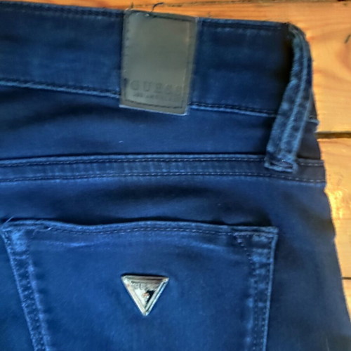 Guess Skinny Fit Ultra Low women's blue jeans size 25 like new