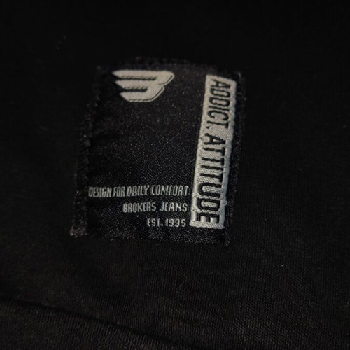Brokers men's sweatshirt like new, black and white