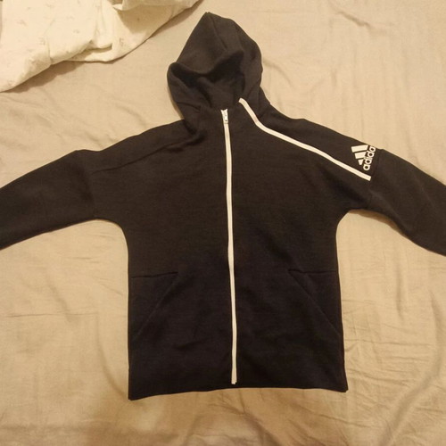 Adidas Performance YB ZNE jacket used, size S, black-white