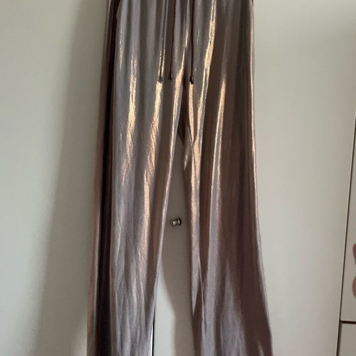 Elysian medium pants new, high waist with lurex fabric
