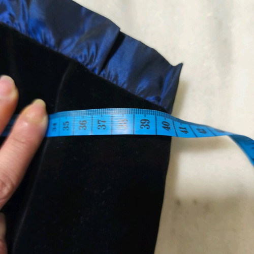 Vintage strapless dress Tzivani Athens velvet and taffeta like new