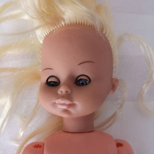 Vintage doll used