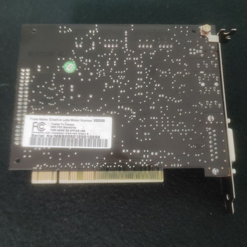 Creative Sound Blaster Live! Platinum 5.1 sound card, full retro package