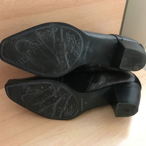 Hispanitas ankle boots used, gray and black, size 37