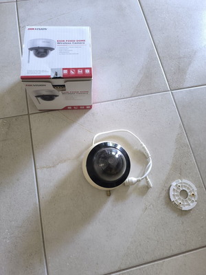 Hik Vision Wireless Security Camera used