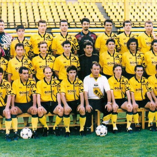 AEK Basic 1994 - 1995 training shirt used, collectible item