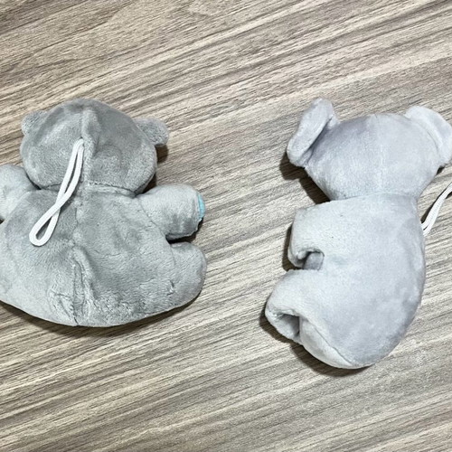 Set of small baby dolls like new with string for mobile