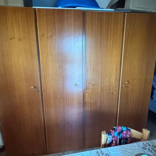 Four-Door Wardrobe like new, dimensions 2.18m x 0.56m x 1.99m