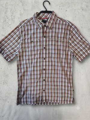 The North Face men's plaid short sleeve shirt size S like new