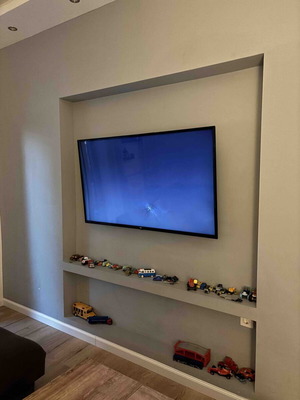LG 55UM7050PLC 55" 4K Smart TV μεταχειρισμένο για ανταλλακτικά με σπασμένο πάνελ