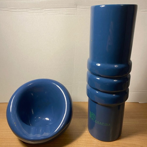 Collectible Kerafina ashtray and vase set like new