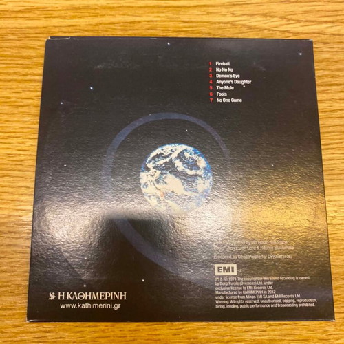 Deep Purple Fireball CD classic rock album