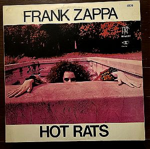 Frank Zappa – Hot Rats 1 δίσκος βινυλίου,ελληνικής κατασκευής 1975,επανέκδοση του άλμπουμ του 1969. Η ΚΑΤΑΣΤΑΣΗ ΤΟΥ ΑΛΜΠΟΥΜ ΕΙΝΑΙ ΕΞΑΙΡΕΤΙΚΗ