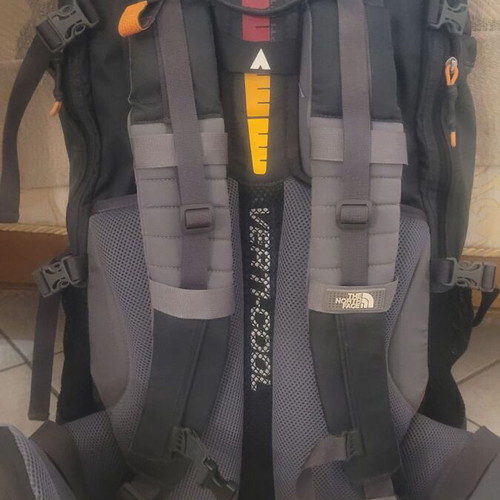 The North Face Terra 60 hiking backpack like new with adjustable Verticool back
