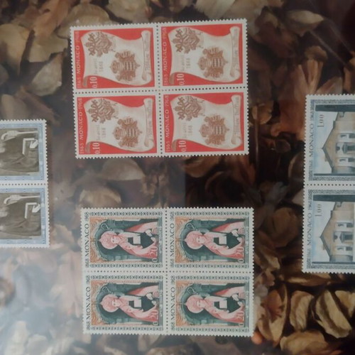 Monaco 1968 stamps new, pack of 16 collectible