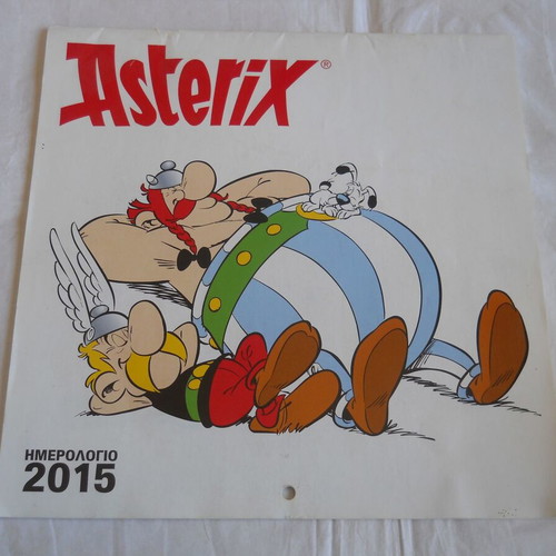 Asterix calendar 2015 like new