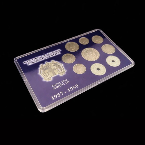 Greek Coin Sets new, proof and complete collections