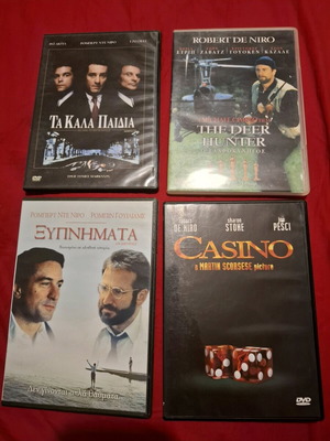 Robert De Niro DVD set like new, 4 adventure movies
