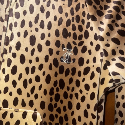 Juicy Couture Leopard velvet set like new, XS