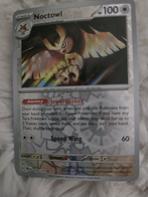 Noctowl Pokemon card new