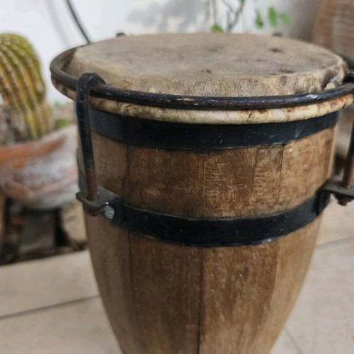 Atabaque used Brazilian percussion instrument size Rumpi