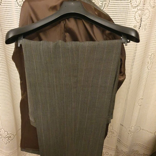 Armani Exchange suit XL like new with velvet texture