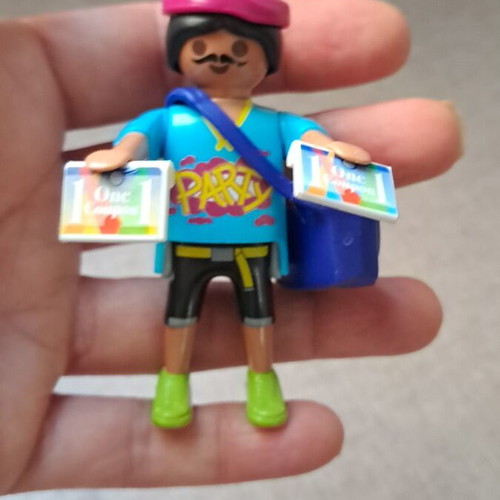 Playmobil ticket seller figure
