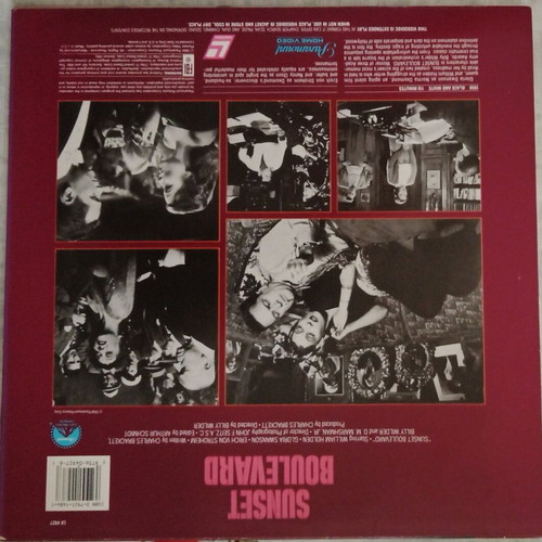 Sunset Boulevard 1950 LaserDisc like new