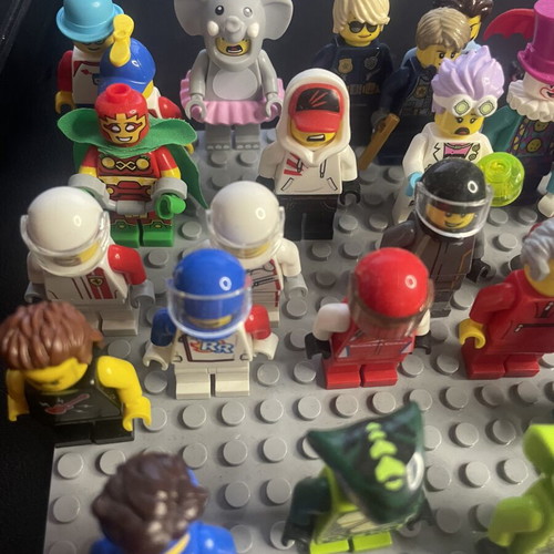 Lego Official Minifigure Collection with rare Ninjago figures