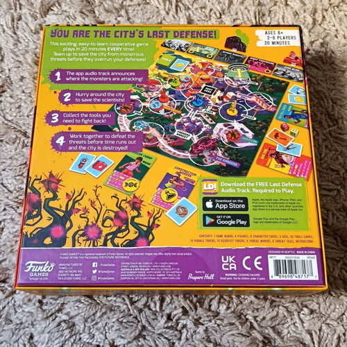 Last Defense! board game like new, English edition