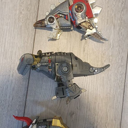 Transformers G1 Dinobots used, functional and transformable