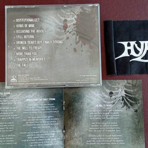 Hybrid The Will To Create CD used, Greek Speed Thrash Metal with patch