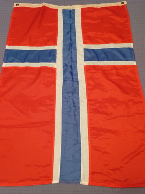 Norwegian Flag like new, 100 x 68 cm