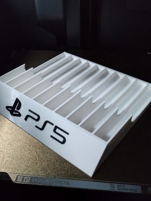 3D Printed PS5 Game Organizer Case new