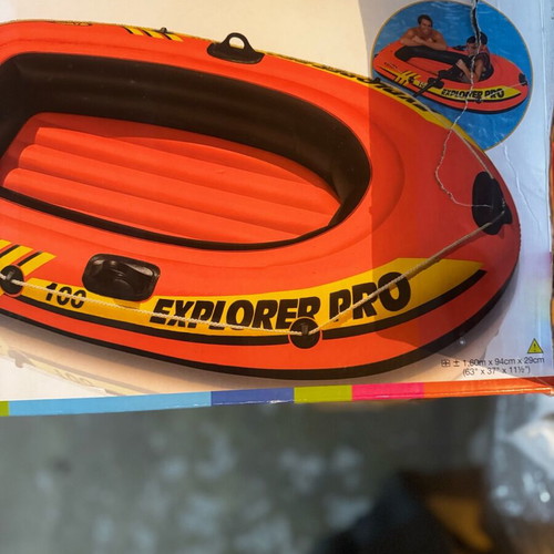Intex Explorer Pro 100 Inflatable Boat 1.60 m new