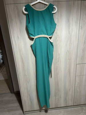 Dolce Domenica long dress mint color size medium like new