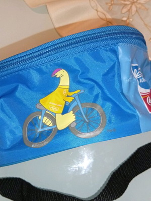 Collectible waist bag from Athens 2004 Olympic Games Coca-Cola new
